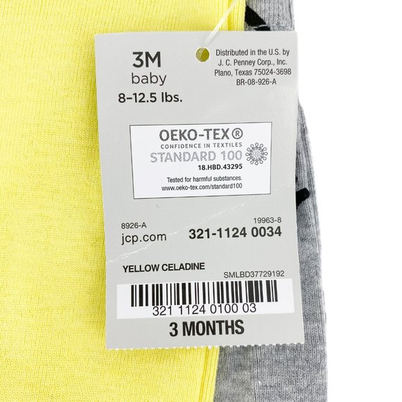 OK!E DOKIE Monstrous But Cute 2 PC Set Bodysuit + Pants OEKO-TEX 3M - Picture 11 of 11